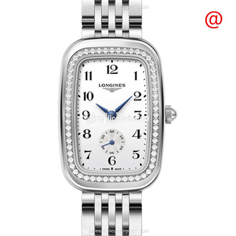 Exquisite Longines L6.142.0.13.6 Equestrian Replica with White Dial & Stainless Steel Case Watch
