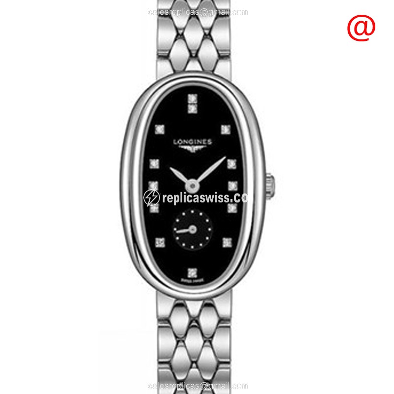 Exquisite Longines Symphonette Replica in Black Dial & Stainless Steel Case | Automatic Movement