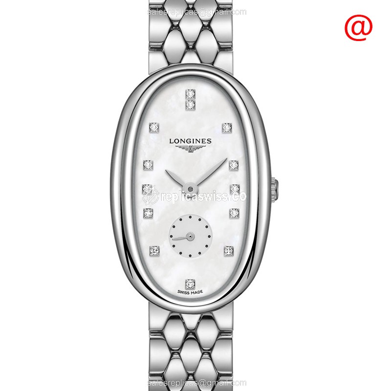 Exquisite Longines Symphonette Replica in Stainless Steel, Silver Dial, Quartz Movement Watch