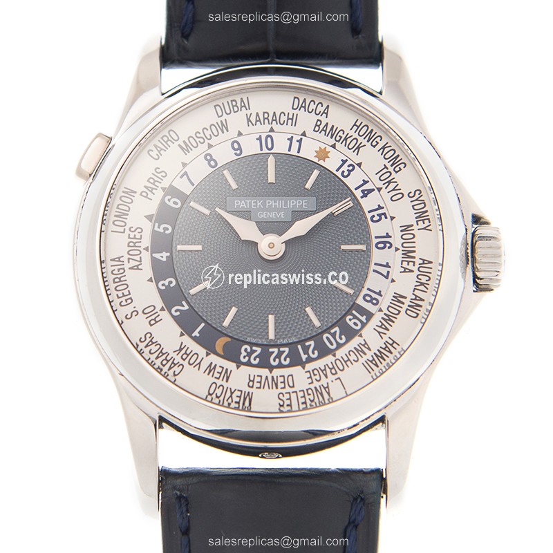Exquisite Patek Philippe 5110P-001 Replica, Automatic Movement, 950 Platinum Case & White Dial on