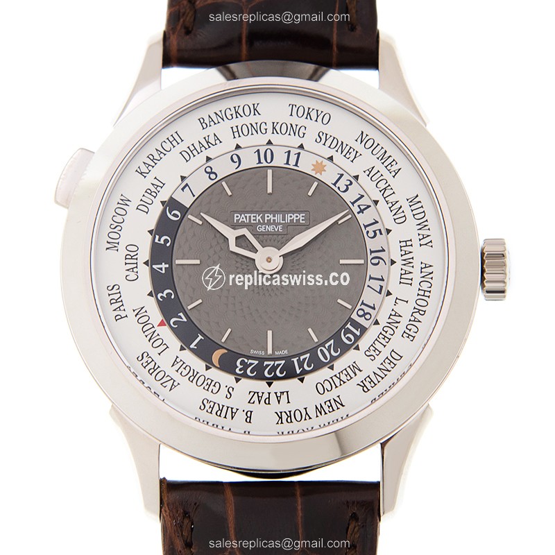 Exquisite Patek Philippe 5230G-001 Replica, Automatic Movement, 18kt Gold Case, Gray Dial Watch