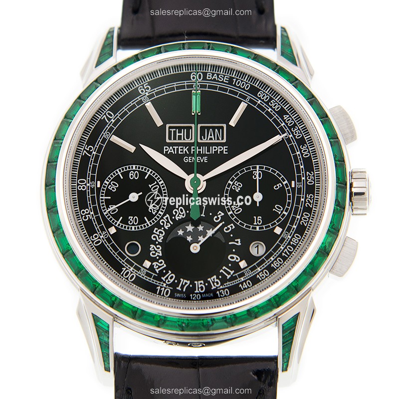 Exquisite Patek Philippe 5271-13P Grand Complications Replica in 950 Platinum with Black Dial and