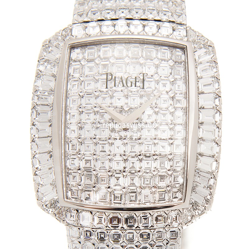 Exquisite Piaget G0A32145 Limelight Replica in 18kt White Gold, Automatic Movement, Silver Dial