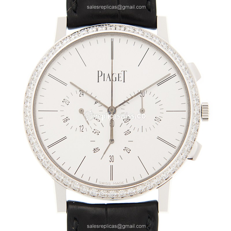Exquisite Piaget G0A40031 Altiplano Replica, Manual Wind, 18kt White Gold Case with Diamond Accents