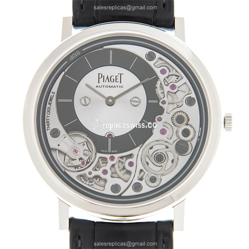 Exquisite Piaget G0A43121 Replica with Silver Dial & 18kt Gold Case, Automatic Movement Watch