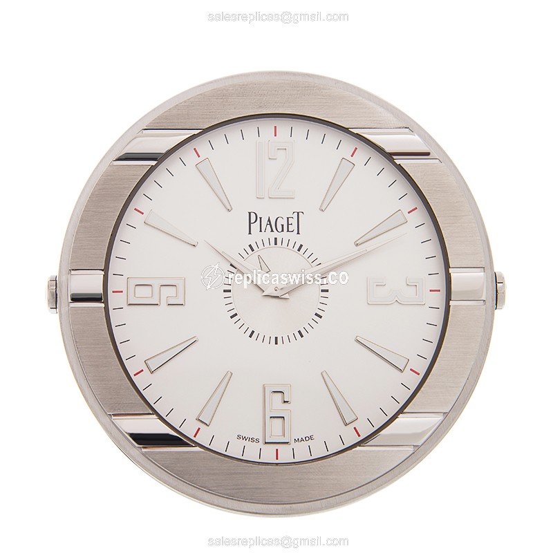 Exquisite Piaget POLO Replica in Silver Dial with Precision Quartz Movement Watch