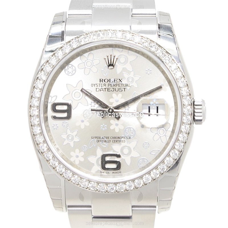 Exquisite Rolex 116244SLVOY DATEJUST Replica, Automatic Movement & Silver Dial for Sophisticated