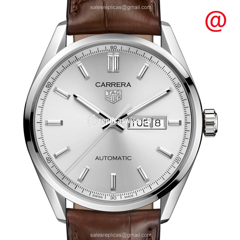 Exquisite Tag Heuer Carrera Replica in Stainless Steel, Automatic Movement & Gray Dial Watch