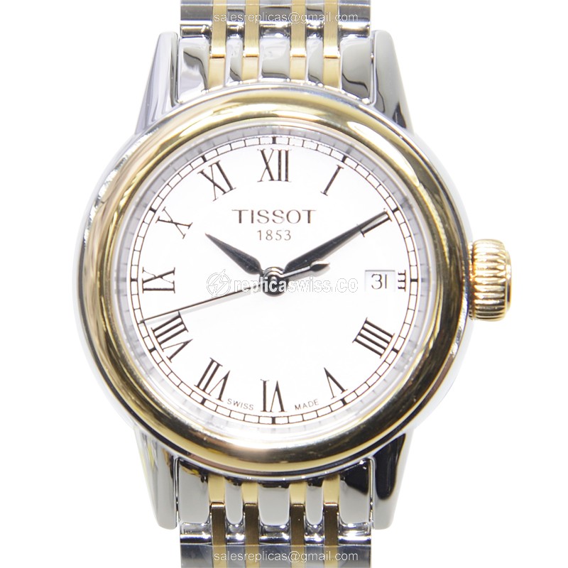 Exquisite Tissot T-CLASSIC Quartz Replica Watch with Silver Dial Steel Case