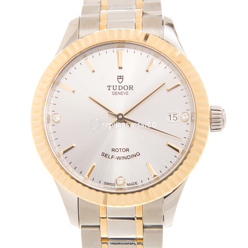 Exquisite Tudor 12313-65033-369DI-SV Replica Watch | Automatic Movement, Stainless Steel Case &