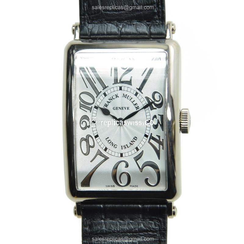 Franck Muller 1200 SC REL Replica Watch | Automatic Movement, 18kt Gold Case, Silver Dial