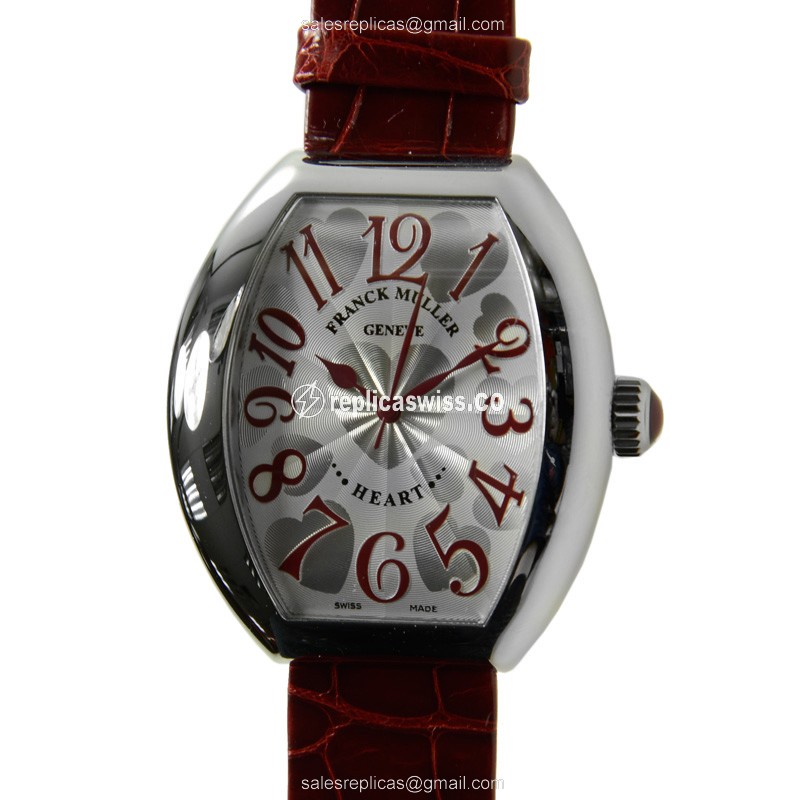 Franck Muller 5000 H SC Master of Complication Replica | Automatic Movement, Silver Dial | Leather