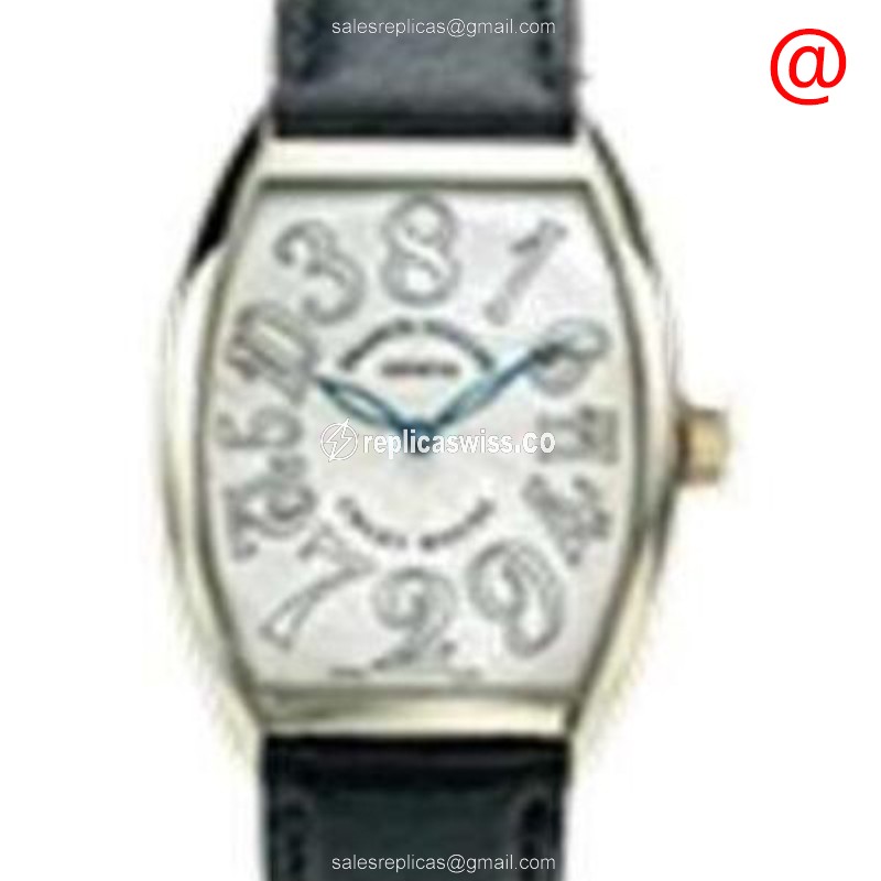 Franck Muller 5850 CH BL RELAC CINTREE CURVEX | Automatic Movement, Stainless Steel Case Watch