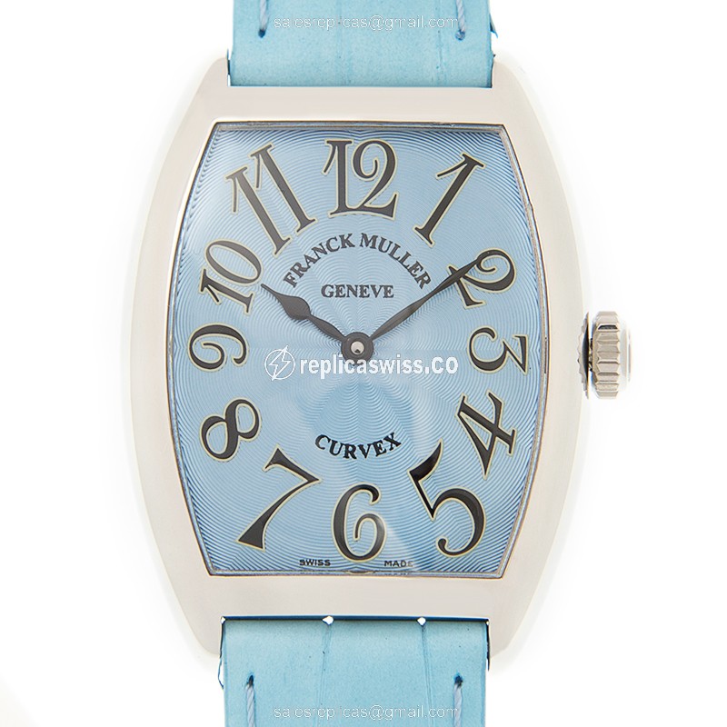 Franck Muller 7502 QZ Cintree Curvex | Blue Sapphire Crystal | Automatic Movement Watch