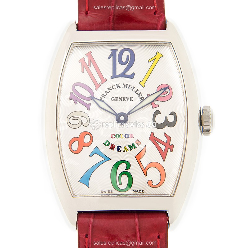 Franck Muller 7502 QZ COL DRM (AC) CINTREE CURVEX Quartz Stainless Steel
