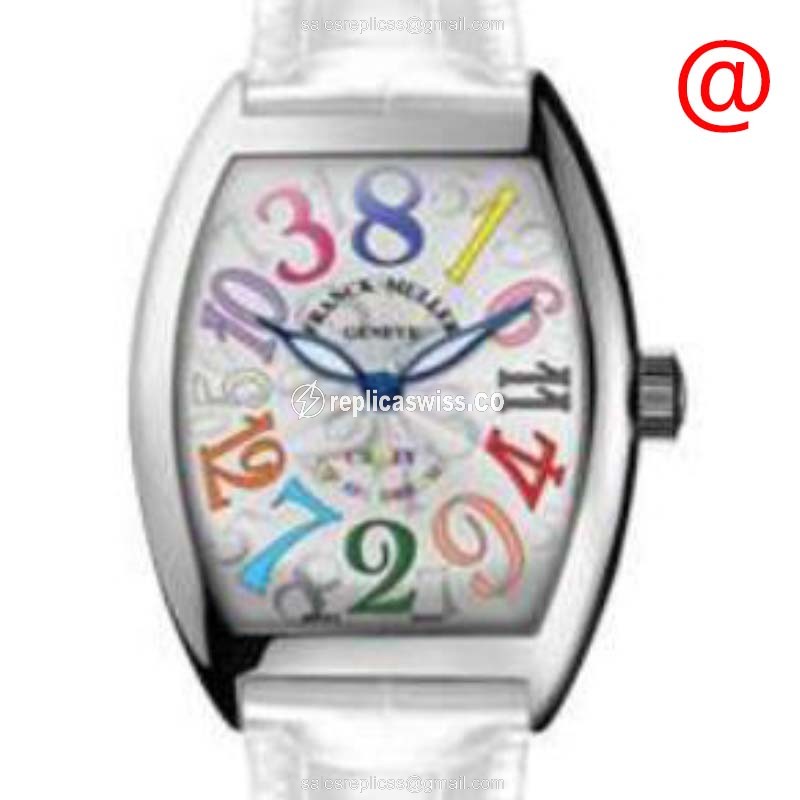 Franck Muller 7851 CH COL DR BL VAC CINTREE CURVEX | Automatic Movement | Stainless Steel Case Watch