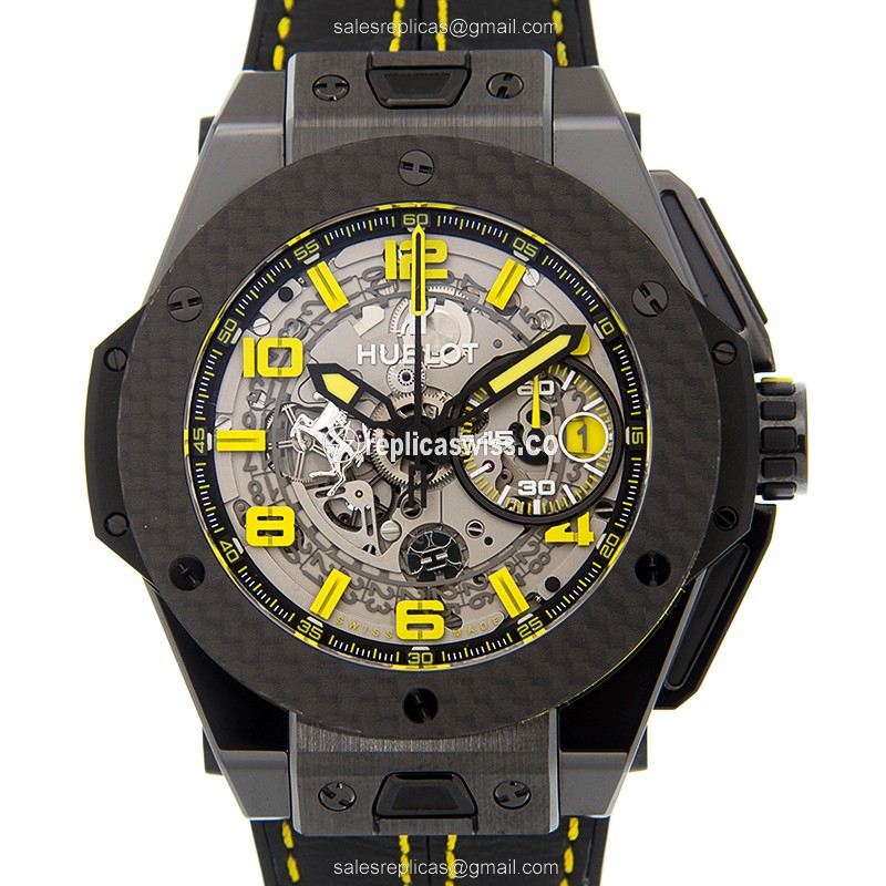 Hublot Big Bang 401.CQ.0129.VR Replica in Ceramics, Automatic Movement & Gray Dial Watch