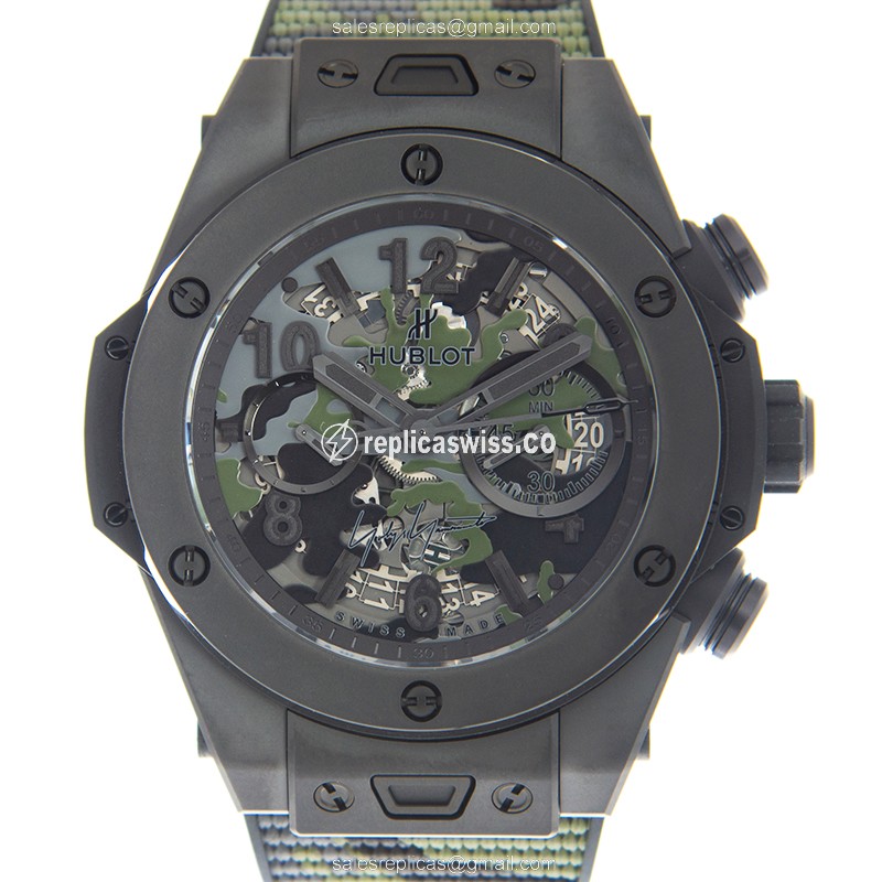 Hublot Big Bang 411.CI.0114.RX.YOY20 Replica Watch | Automatic Movement | Green Ceramic Case & Strap