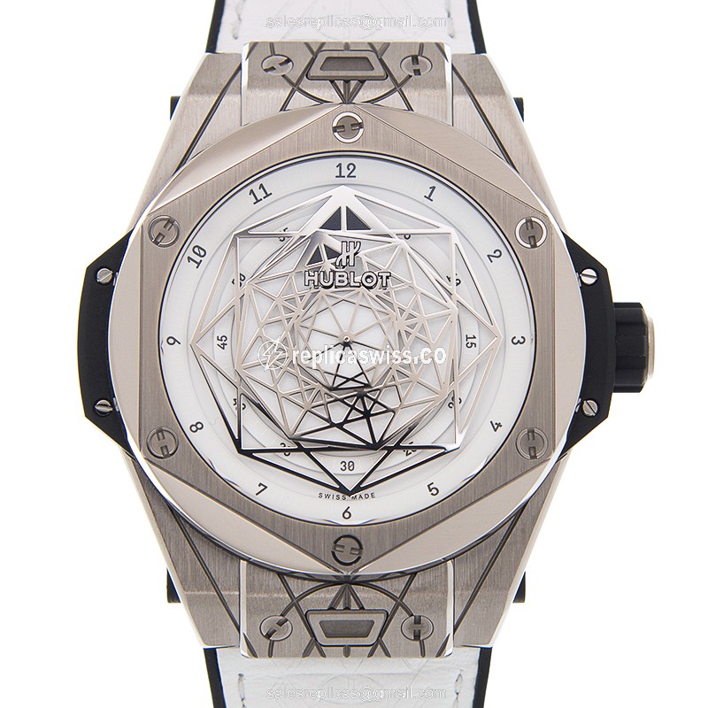 Hublot Big Bang 415.NX.2027.VR.MXM18 Replica, Automatic Movement, White Titanium Case Watch