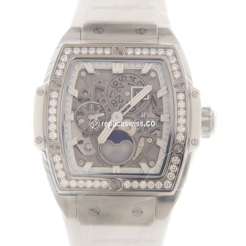 Hublot BIG BANG 647.NE.2070.RW.1204 Replica in Stainless Steel with Automatic Movement Silver