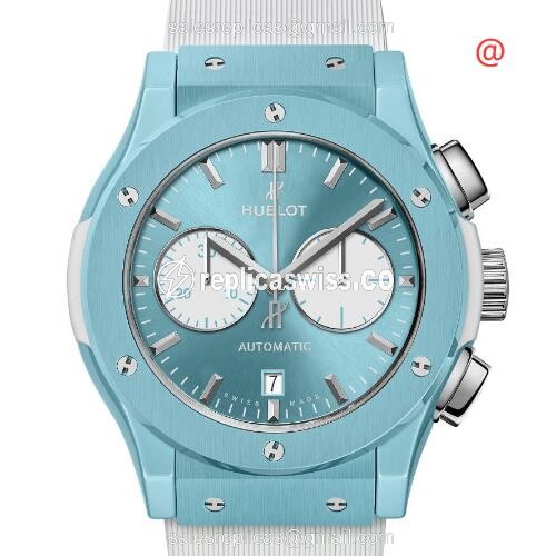 Hublot Classic Fusion 521.EX.8920.RW.CAP19 Replica in Blue Ceramic with Automatic Movement and