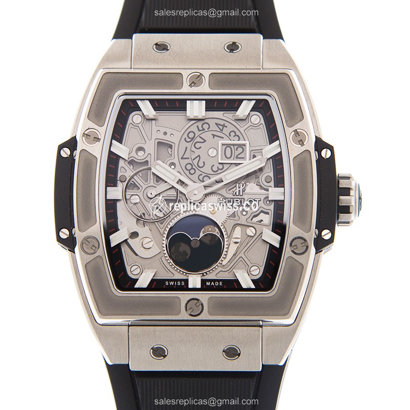 Hublot Spirit Of Big Bang Replica | Automatic Movement, Silver Dial, Titanium Case Watch