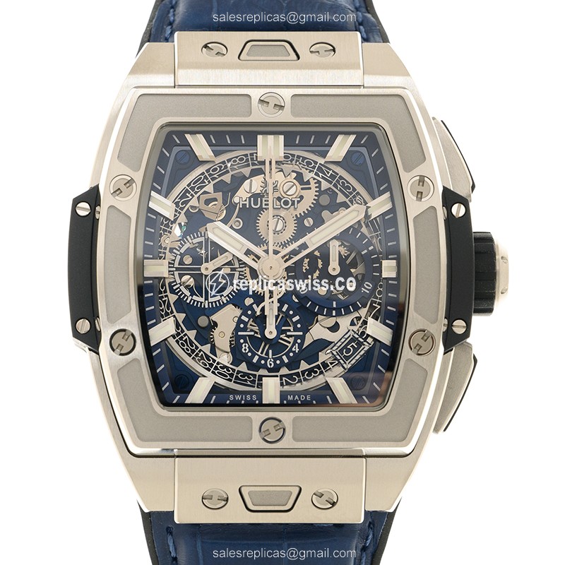 Hublot Spirit Of Big Bang Replica in Blue Titanium Case & Automatic Movement Watch