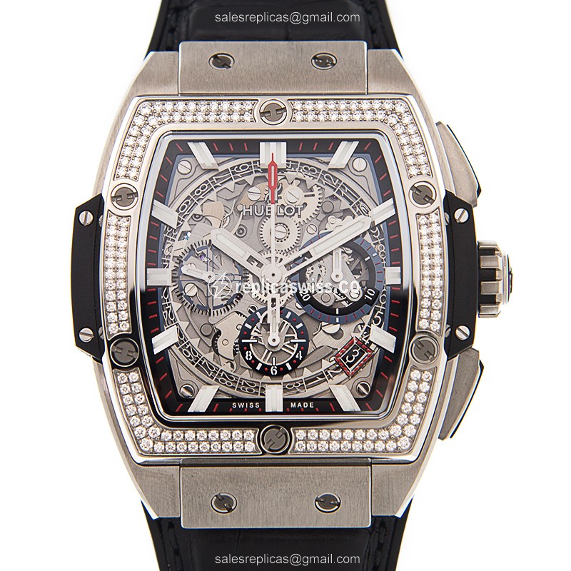 Hublot Spirit Of Big Bang Replica with Automatic Movement Silver Dial Watch