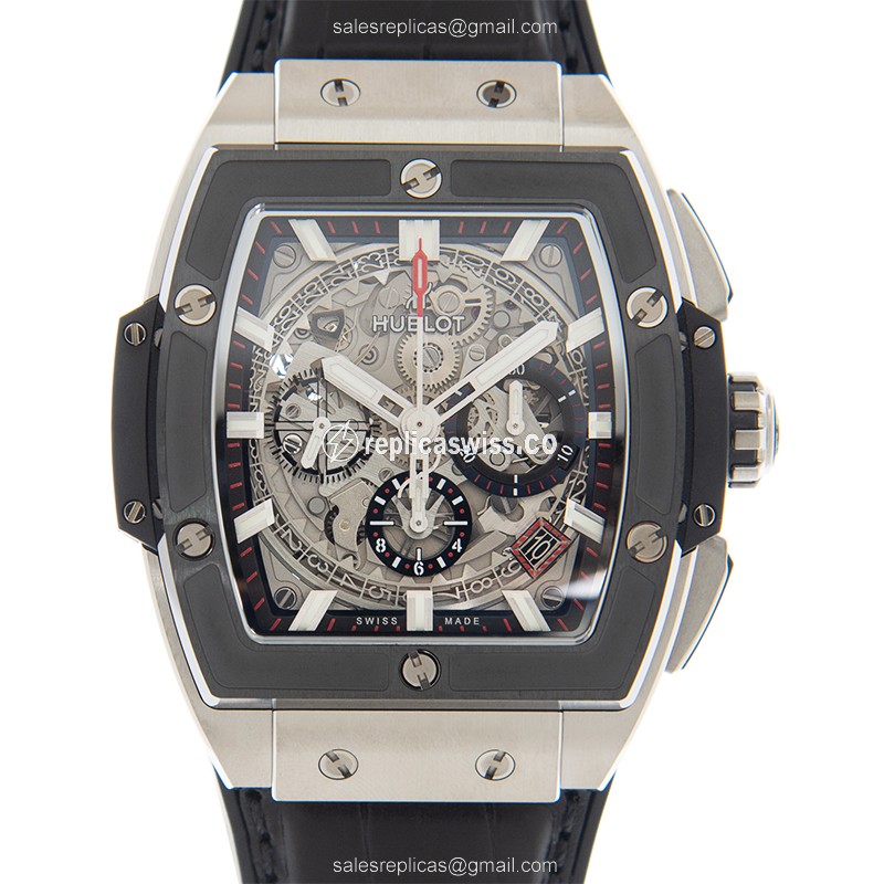 Hublot Spirit Of Big Bang Titanium Replica | Automatic Movement, Silver Dial Watch