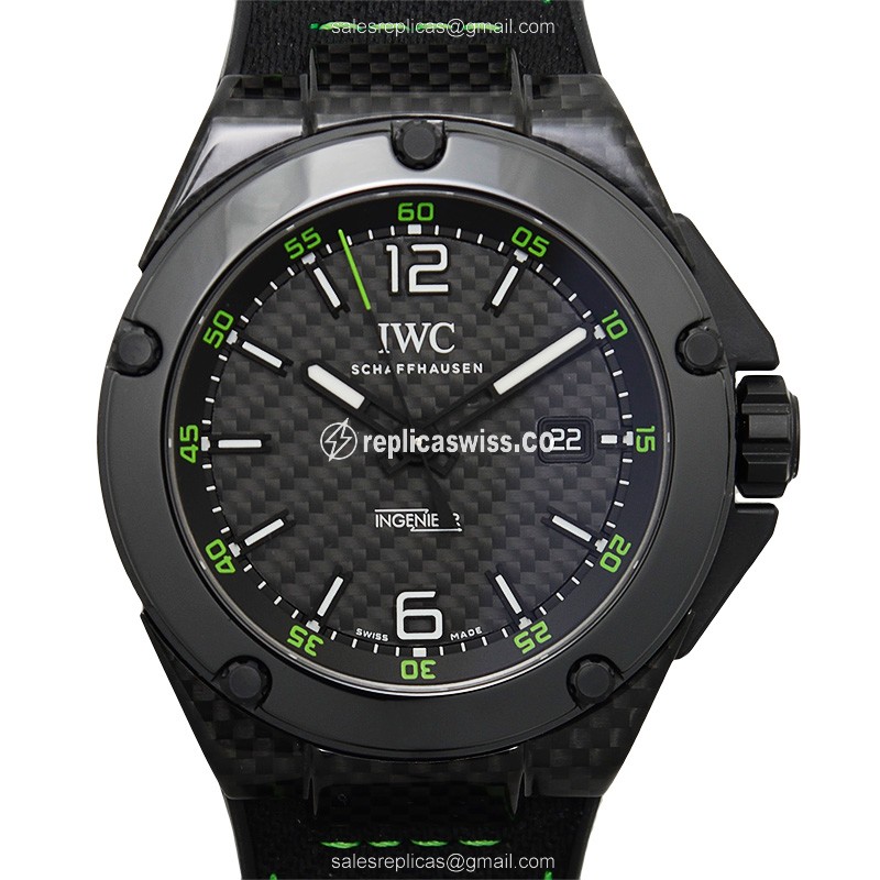 IWC Ingenieur IW322404 Replica | Automatic Movement | Black Dial & Steel Case Watch