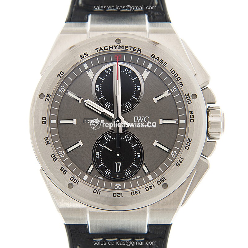 IWC Ingenieur IW378507 Replica in Stainless Steel with Automatic Movement Gray Dial Watch