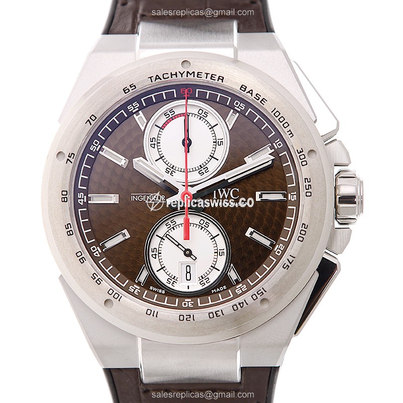 IWC Ingenieur IW378511 Replica with Automatic Movement Brown Dial, Stainless Steel Case Watch