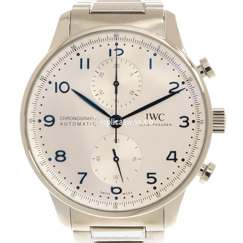 IWC IW371617 Portuguese Automatic Watch | Silver Dial | Stainless Steel Case