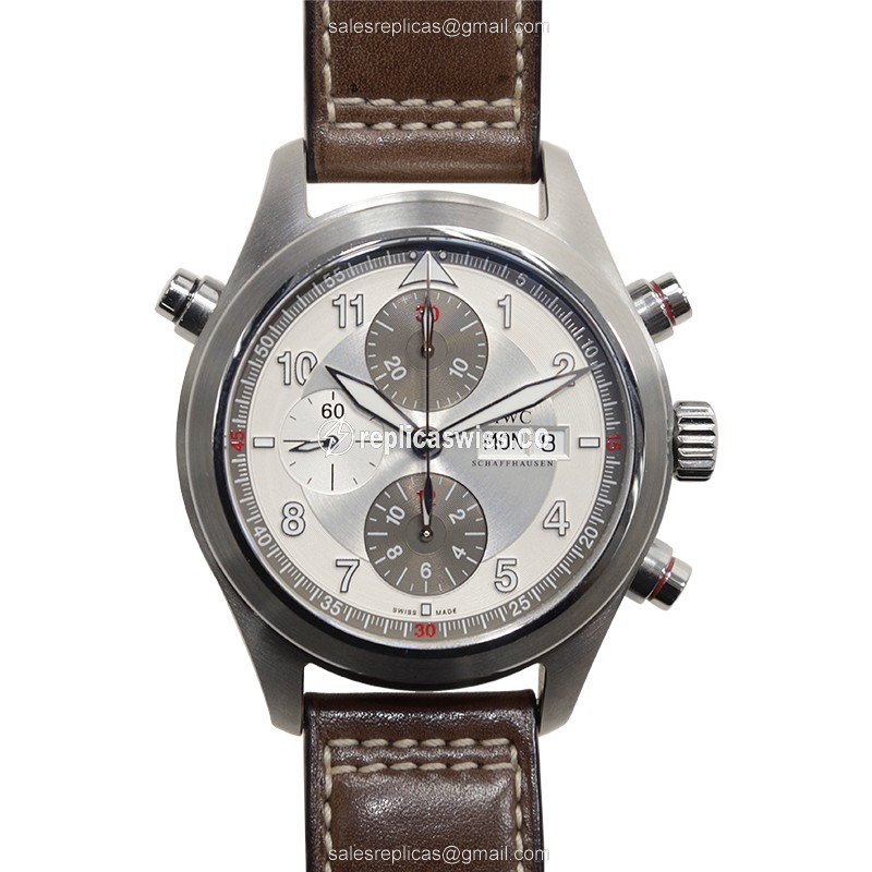 IWC IW371806 PILOTS Replica with Automatic Movement Silver Dial, Crafted in Stainless Steel