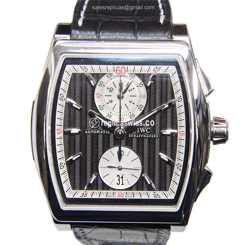 IWC IW376421 Da Vinci Replica Watch | Automatic Movement, Black Dial, Stainless Steel Case