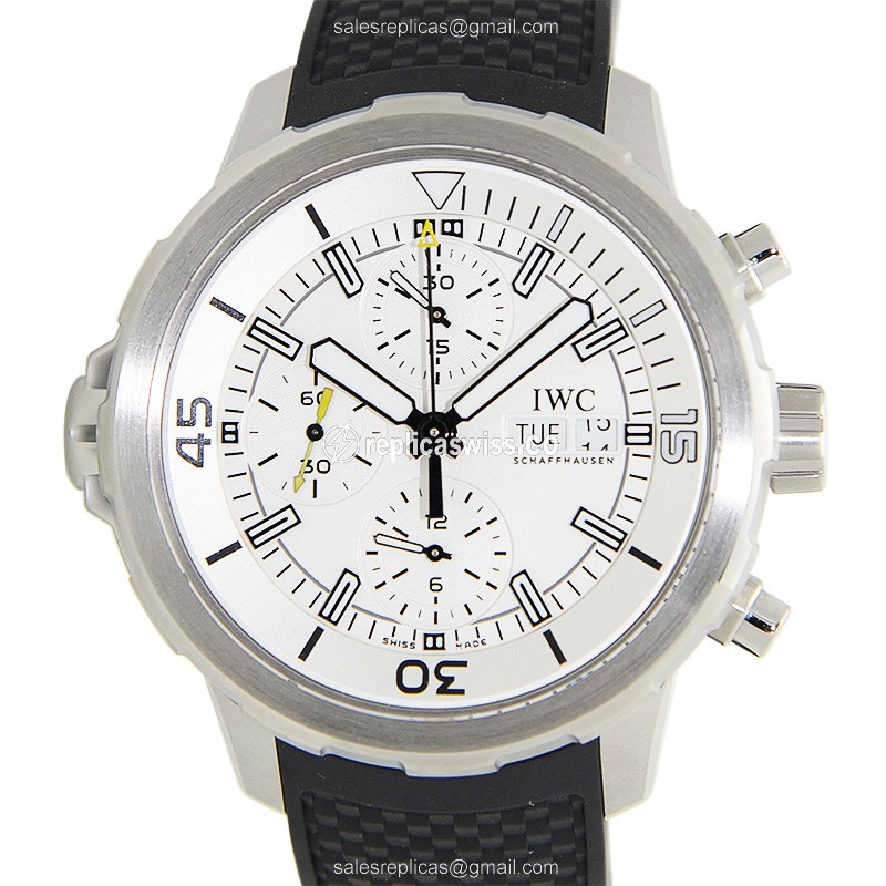 IWC IW376801 AQUATIMER | Automatic Caliber, White Dial, Stainless Steel Case Watch