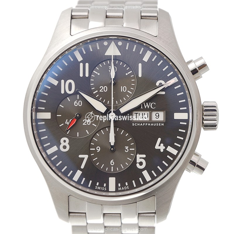 IWC IW377719 Pilots Replica in Stainless Steel & Gray Dial, Automatic Movement Watch