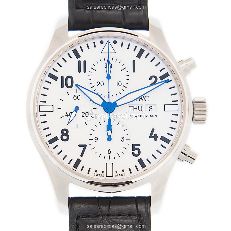 IWC IW377725 PILOTS Replica Watch | Automatic Movement | White Dial | Stainless Steel Case
