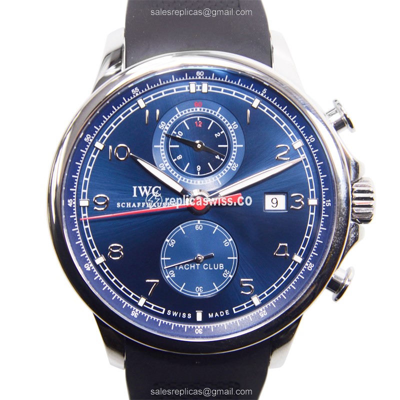 IWC IW390213 Portuguese Replica Watch | Automatic Movement, Blue Dial & Stainless Steel Case