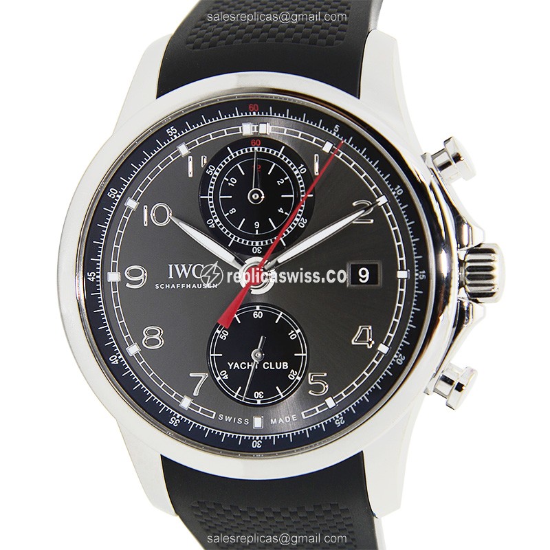 IWC IW390503 Portuguese Replica Watch | Automatic Movement, Grey Dial, Stainless Steel Case