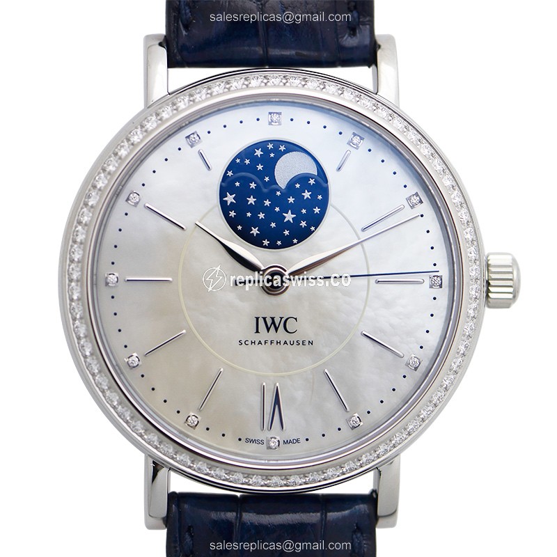 IWC IW459001 PORTOFINO Replica with Automatic Movement, Stainless Steel Case, Silver Dial Watch