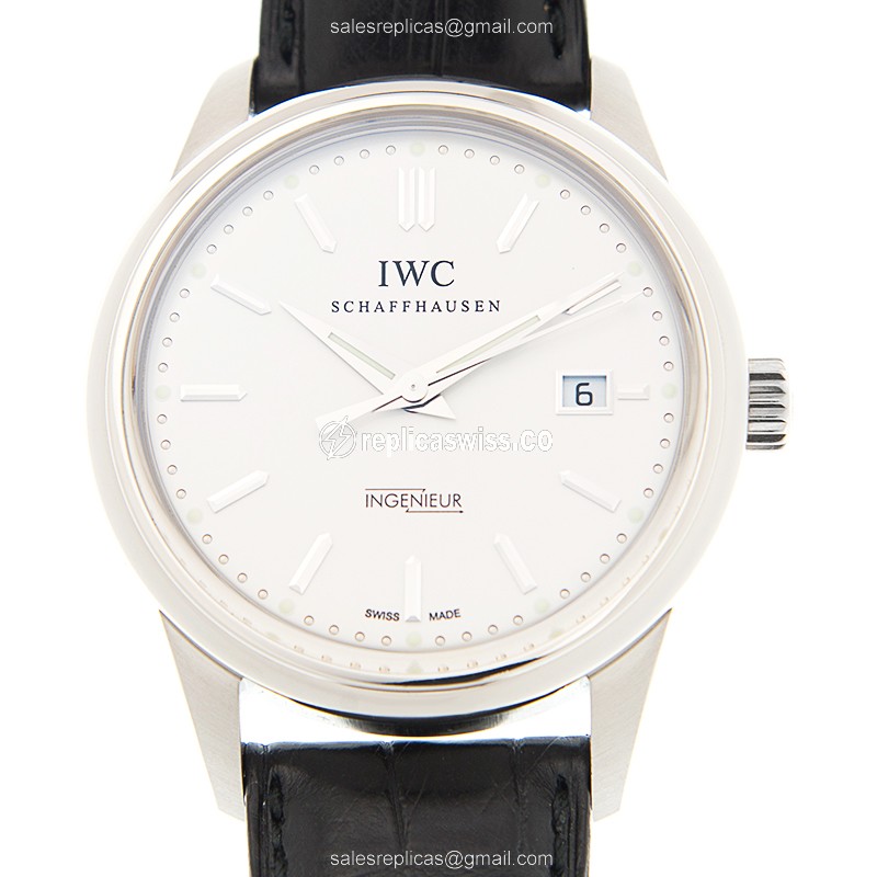 IWC IW544505 Portuguese Replica | Manual Wind Movement | 950 Platinum Case, White Dial Watch