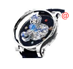 Jacob & Co AS300.30.ASTRONOMIA Solar Replica Watch | 18kt Gold Case | Skull Dial