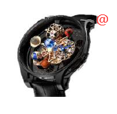 Jacob & Co AS300.31.AN.ADA4A ASTRONOMIA SOLAR Replica, Manual Wind, 18kt Gold Case, Skull Dial &