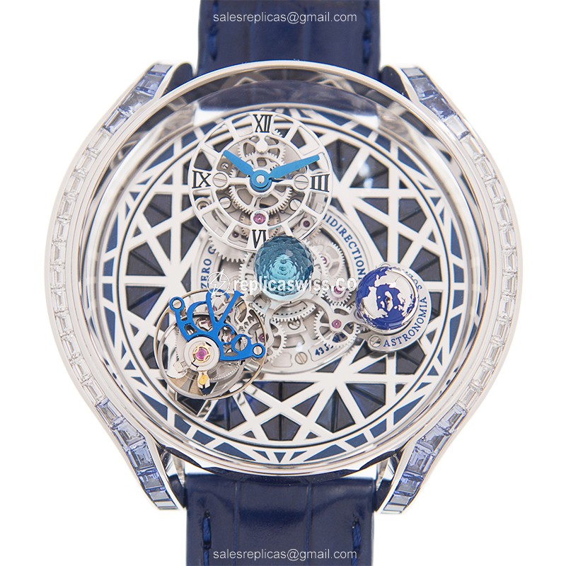 Jacob & Co. AS800.30.DB.UA.AGZ4D Astronomia Solar Replica | Automatic Movement, 18kt White Gold &