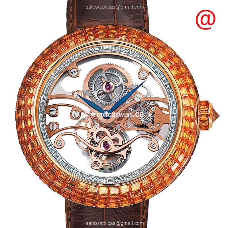 Jacob & Co. BT542.50.BO.RB.ABB4A Replica Watch | Manual Wind | 18kt White Gold Case | Sapphire
