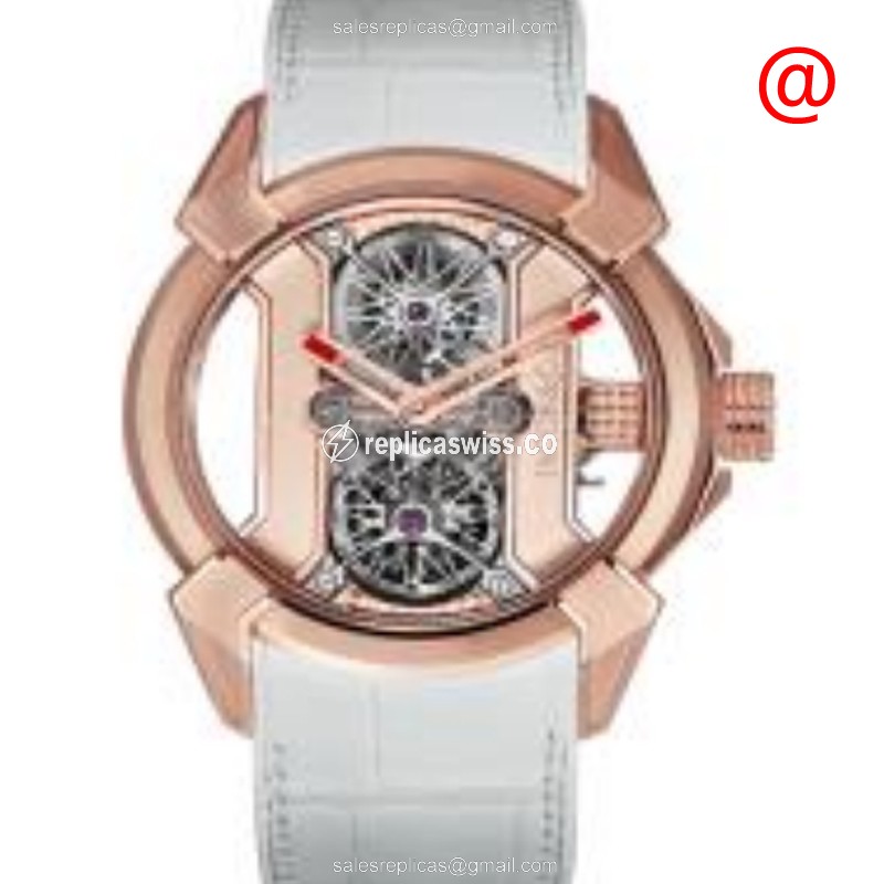 Jacob & Co. EX101.40.PS.OP.ACC4A Replica Watch | Automatic Movement, 18kt Gold Case, Skull Dial