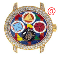 Jacob & Co R1YGDC Replica, 18kt Gold Case, Sapphire Crystal Watch