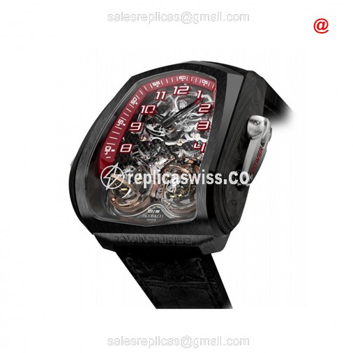 Jacob & Co TT200.21.NS.NK.AWA4D Twin Turbo Replica, Manual Wind, Titanium Case, Sapphire Crystal