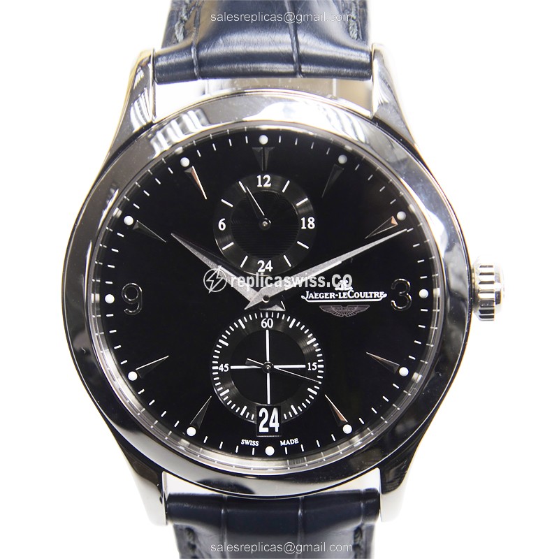 Jaeger-Lecoultre Master Ultra Thin Q162847N Replica with Black Dial & Sapphire Crystal Watch